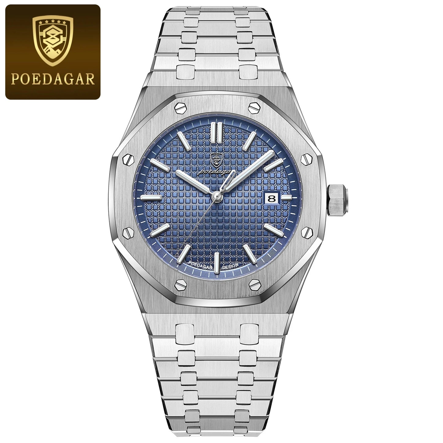 POEDAGAR BUSINESS QUARTZ WATCH