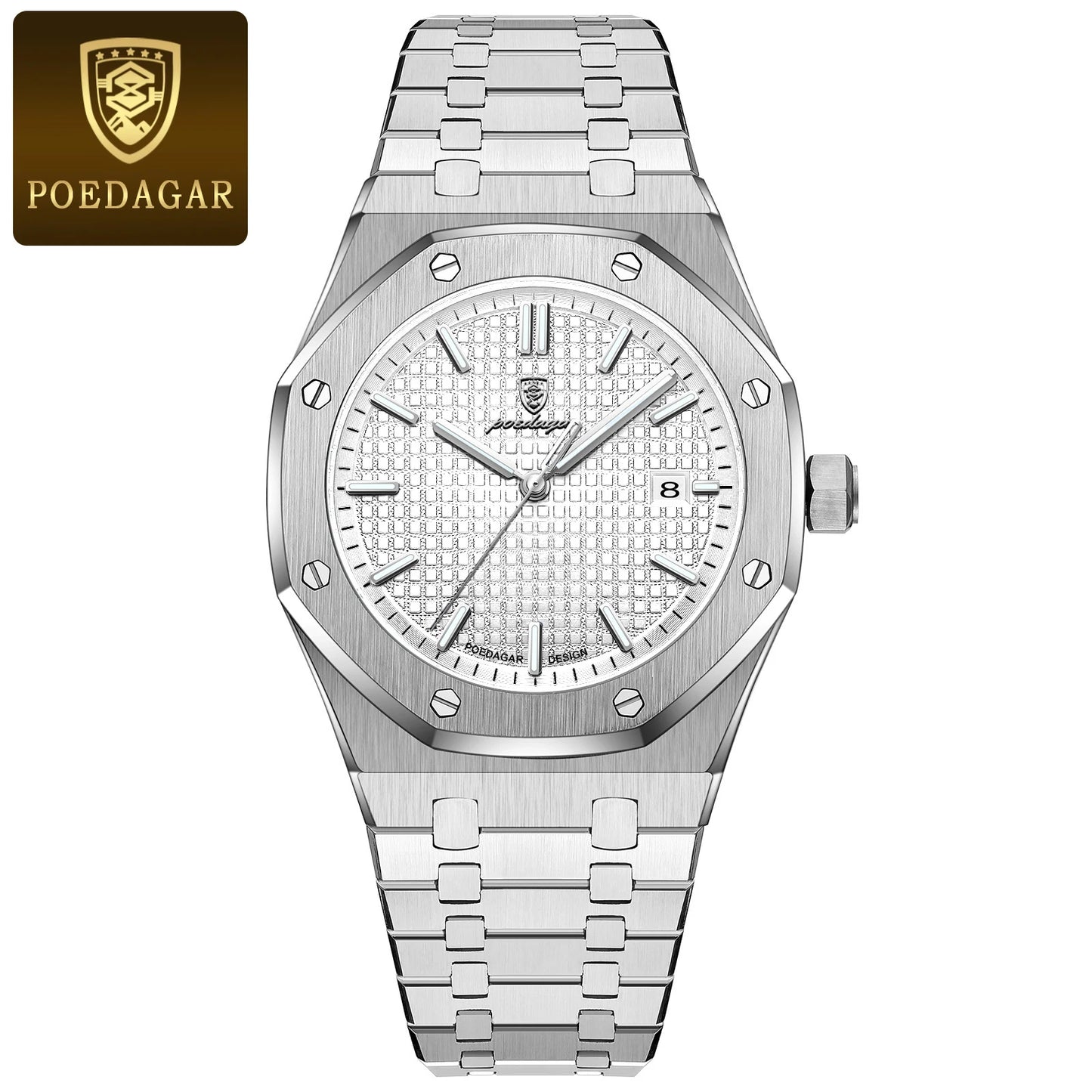 POEDAGAR BUSINESS QUARTZ WATCH